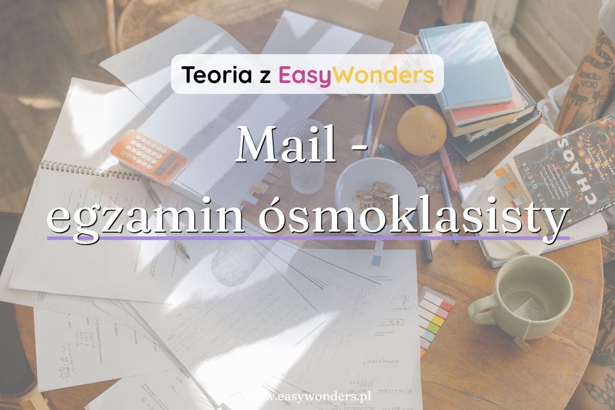 Jak napisać maila na egzaminie ósmoklasisty